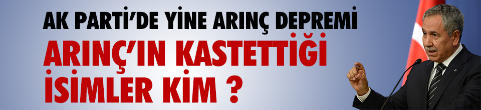 AK Parti&#039;den Arınç&#039;a &#039;&#039;sevgi&#039;&#039; cevabı - Resim : 1