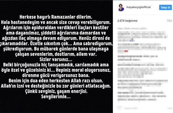 Hülya Koçyiğit'in son sağlık durumu - Resim : 2