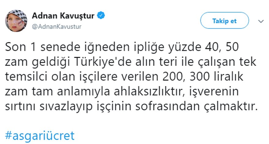 Asgari ücrete sosyal medyada tepki yağdı ! - Resim : 7