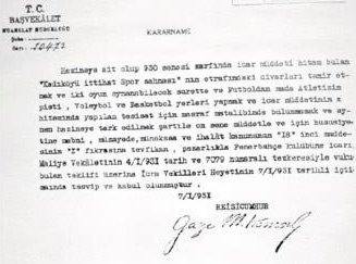 Galatasaray'dan Atatürk'ün imzası için açıklama - Resim : 2