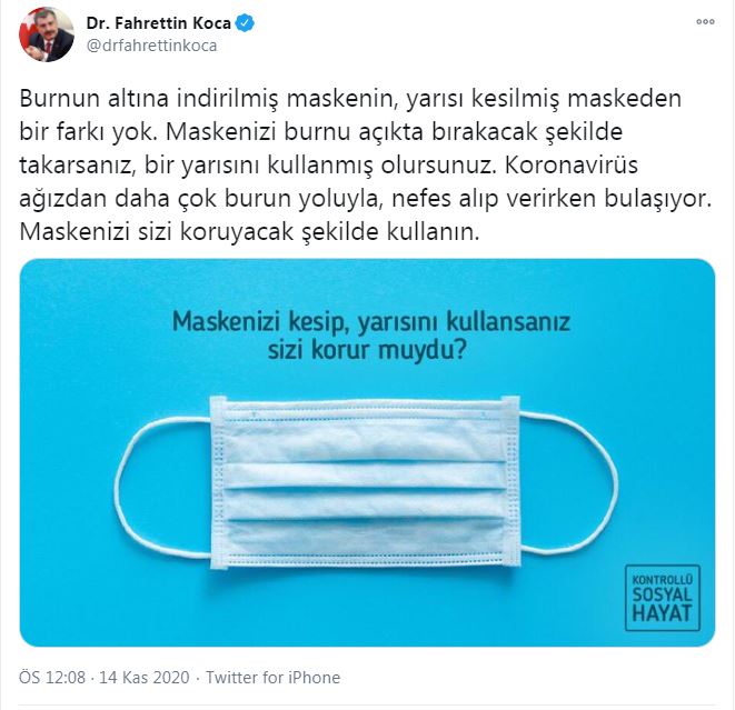 Bakan Koca'dan yeni uyarı - Resim : 1