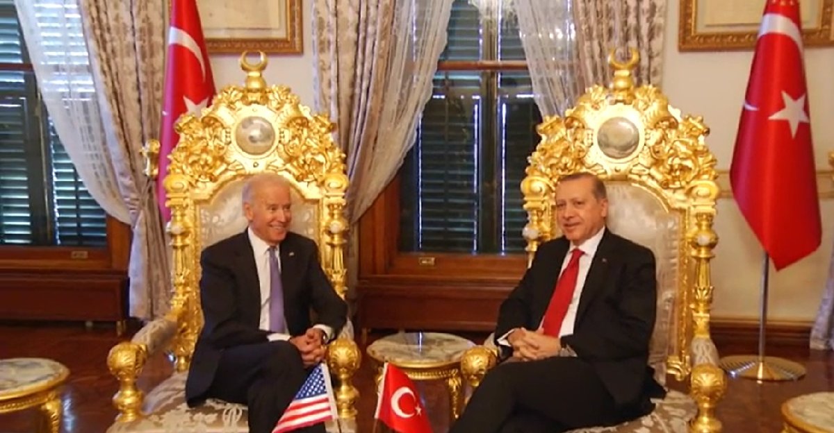 Biden ve Erdoğan'ın 4 yıl önceki fotoğrafları dikkat çekti - Resim : 1