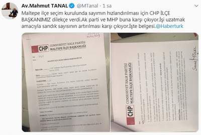 CHP'nin İstanbul başvurusunu AK Parti ve MHP reddetti - Resim : 1