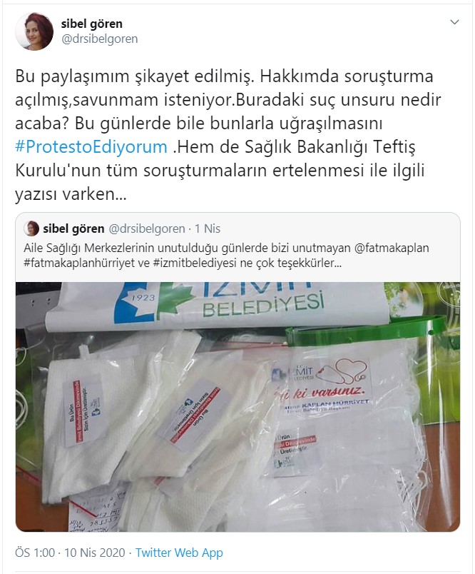 CHP'li belediyenin yardımını paylaşan doktora soruşturma açıldı - Resim : 1