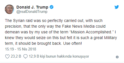 Trump'tan bir Suriye çıkışı daha ! - Resim : 1