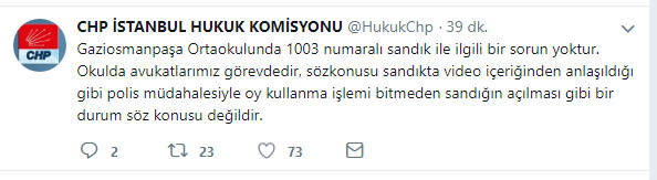 ''Oylar değiştirildi'' iddiasına CHP'den jet açıklama - Resim : 1