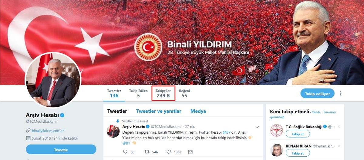 Binali Yıldırım'ın ''Twitter hilesi'' ortaya çıktı - Resim : 1