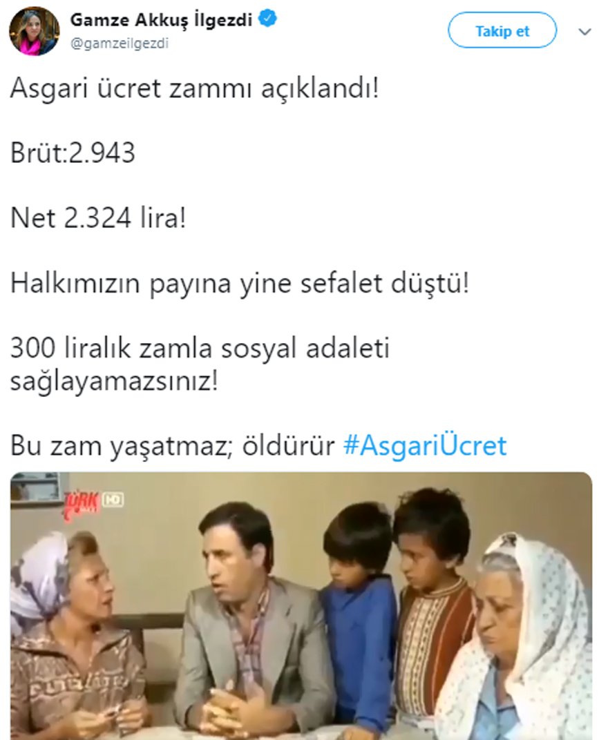 Asgari ücrete sosyal medyada tepki yağdı ! - Resim : 2