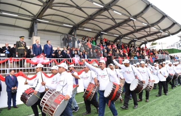 Cumhuriyetin 94’üncü yılı davullarla kutlandı  - Resim : 1