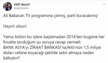 Cumhurbaşkanlığı'ndan Ali Babacan'a FETÖ suçlaması - Resim : 1