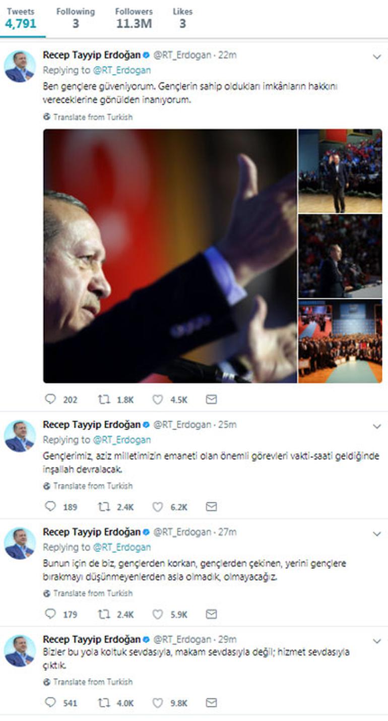 Erdoğan'dan istifalar sonrası açıklama - Resim : 3