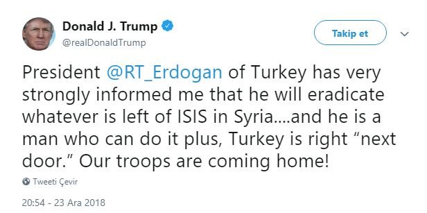 Trump'tan Erdoğan açıklaması - Resim : 1