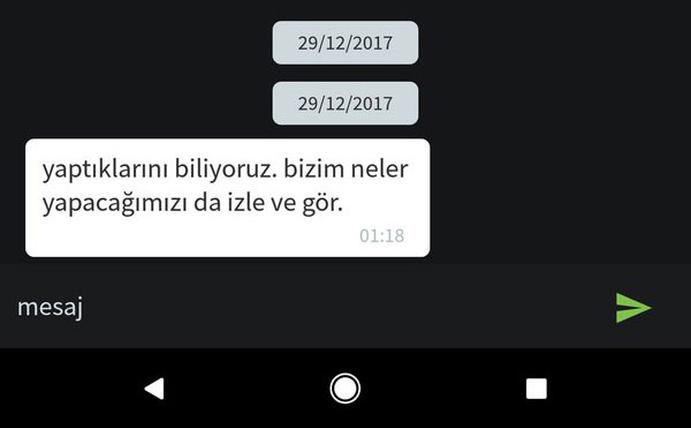 Gece yarısı telefonlara gelen mesaj korkuttu ! - Resim : 1