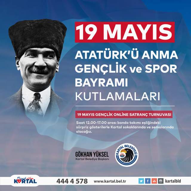 Kartal Belediyesi’nden 19 Mayıs’ın 101’inci yılına özel kutlama - Resim : 1