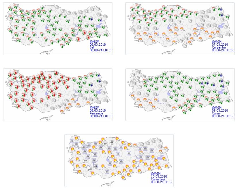 44 ilde sağanak yağış bekleniyor - Resim : 1