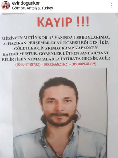 Kamp yapan müzisyen kaçırıldı mı ? - Resim : 1