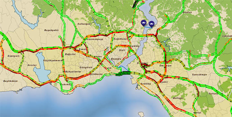 İstanbulluya sabah şoku ! Trafik yoğunluğu yüzde 70'e ulaştı - Resim : 2