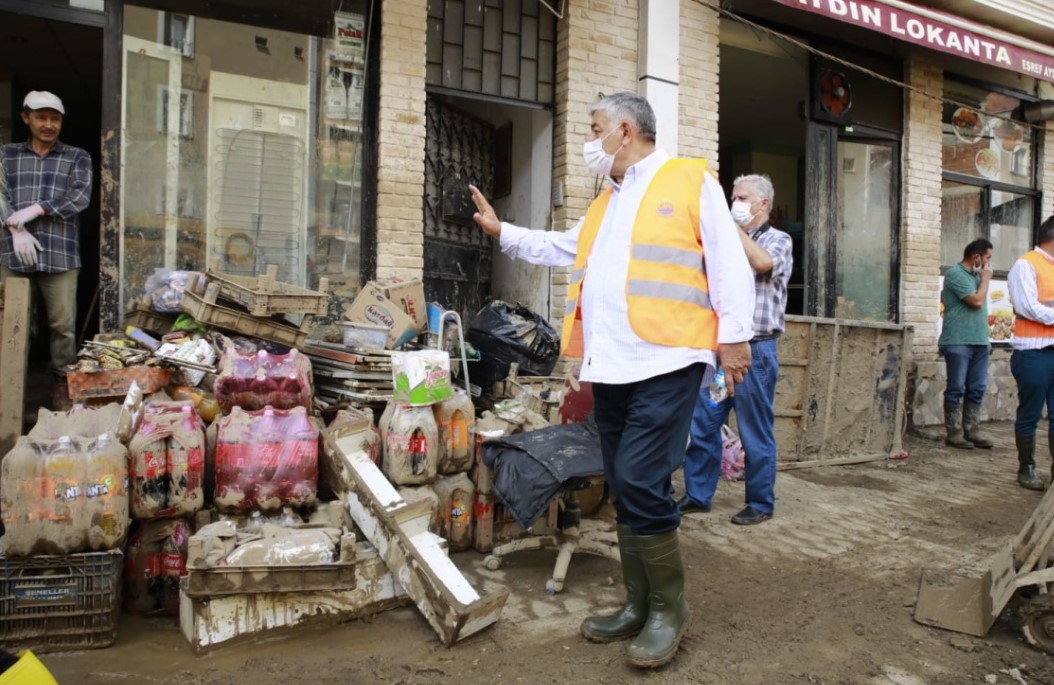 Giresun'da yapılan doğal afet incelemesi raporlanacak - Resim : 1