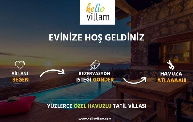 Yeni Tatil Tercihi; Özel Havuzlu Villa Tatili - Resim : 1