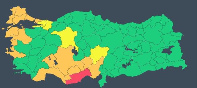 Meteoroloji alarm verdi ! Yağışlı hava ne kadar sürecek ? - Resim : 1