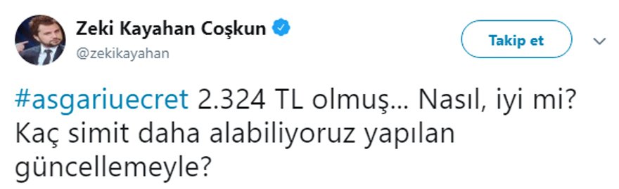 Asgari ücrete sosyal medyada tepki yağdı ! - Resim : 6