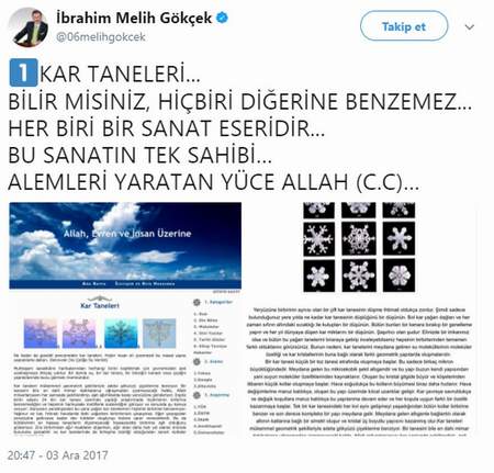 Melih Gökçek'ten ateistlere çağrı - Resim : 1