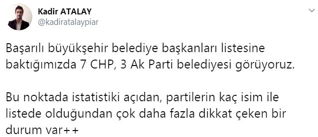 En başarılı belediye başkanları anketinde lider Mansur Yavaş - Resim : 2