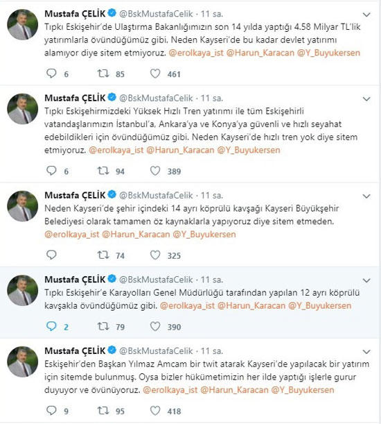 Kayseri ile Eskişehir arasında dikkat çeken atışma - Resim : 2