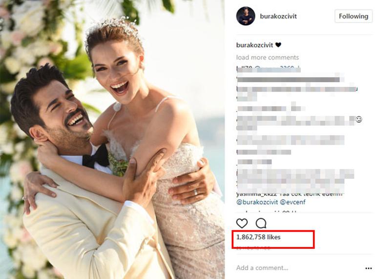 Fahriye Evcen - Burak Özçivit çifti sosyal medyayı salladı - Resim : 2