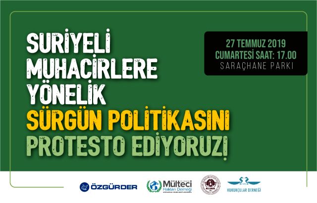 Suriyeliler vazgeçmiyor ! İstanbul'da eylem yapacaklar - Resim : 1