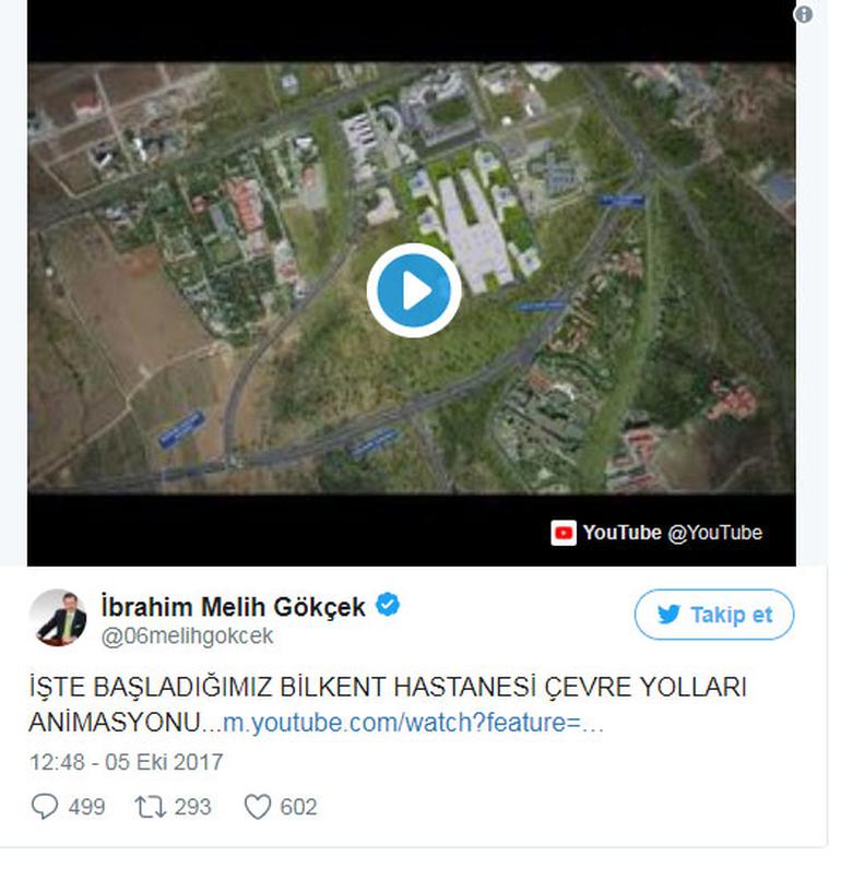 Herkesin gözü Melih Gökçek'te ! O şu tweeti attı - Resim : 1