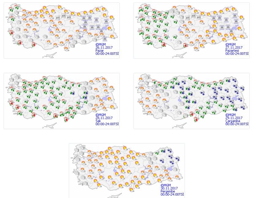 Yeni haftada kar ve yağmur bekleniyor - Resim : 1